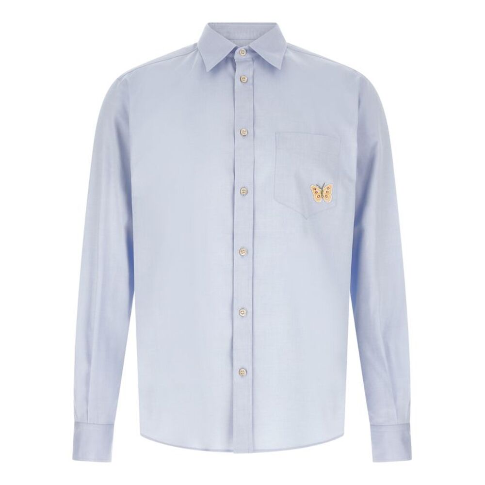 Valentino Garavani Men Valentino Garavani Oxford 'Butterfly' Shirt